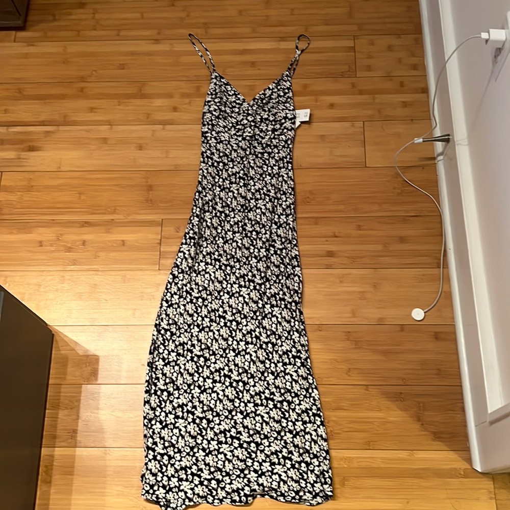 Abercrombie & Fitch twist front midi